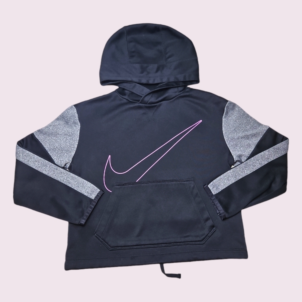 Nike Hoodie Pullover Front Pocket Girls Size Medium